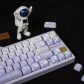 Star Picking Rabbit 104+35 MOA Profile Keycap Set Cherry MX 5 Sided PBT Dye-subbed for Mechanical Gaming Keyboard